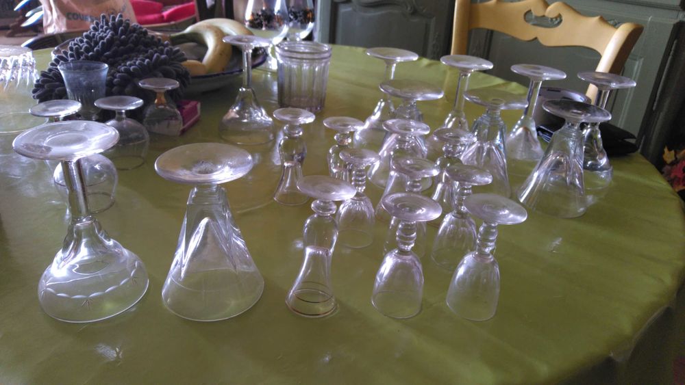 verres anciens 30 Le Grand-Quevilly (76)