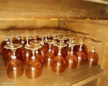 Verres baccarat de couleur 1000 Angers (49)