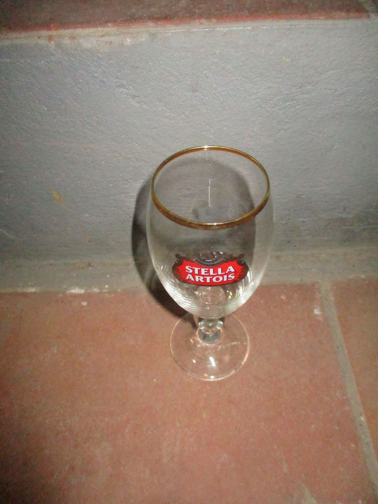 6 verres � bi�re STELLA 25 cl estampill�s pas un coup 0 M�rignies (59)