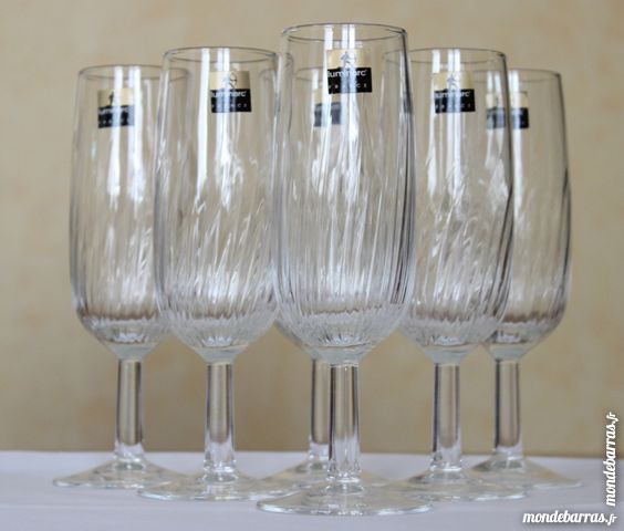 Verres � champagne 8 Cramont (80)