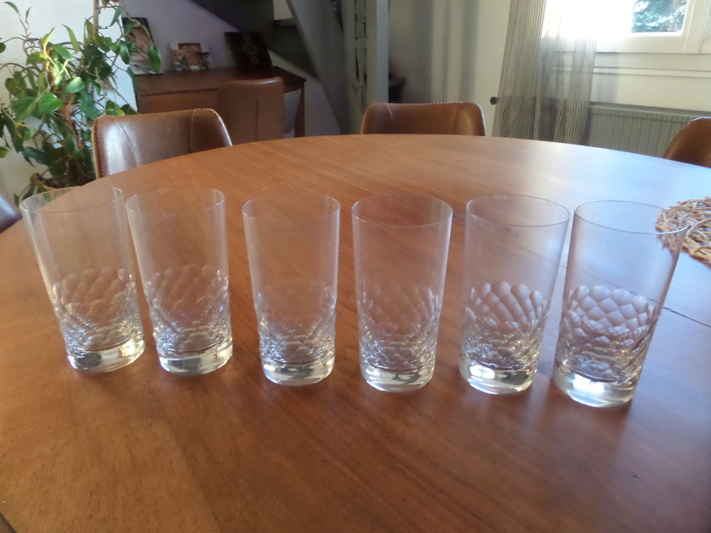 6 VERRES EN CRISTAL de BACCARAT 350 Toulon (83)