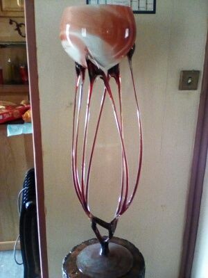 verres ; cristal et bronze 0 Port-de-Bouc (13)