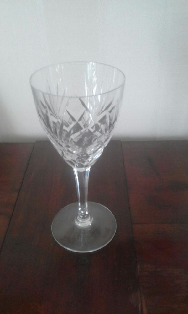 verres a eau cristal St Louis - estampill�s 400 Agen (47)