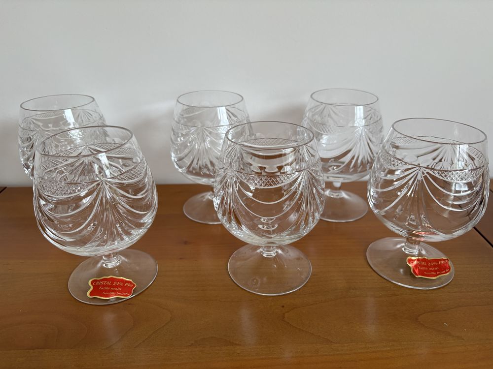 36 Verres en cristal plus carafe 500 Questembert (56)