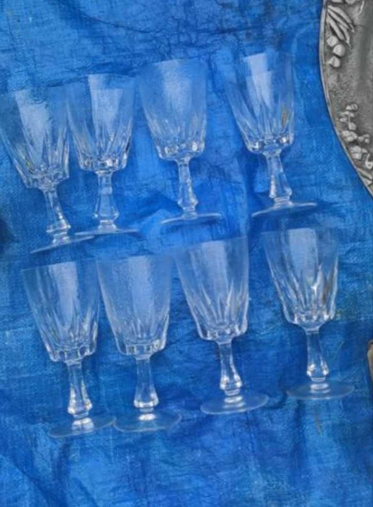 8 verres en cristal 8 Olivet (53)