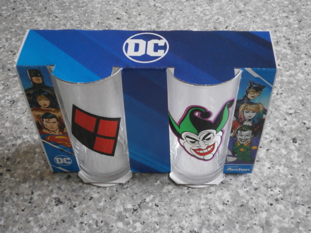 
Verres DComics du JOKER et HARLEY QUINN 10 Wolxheim (67)