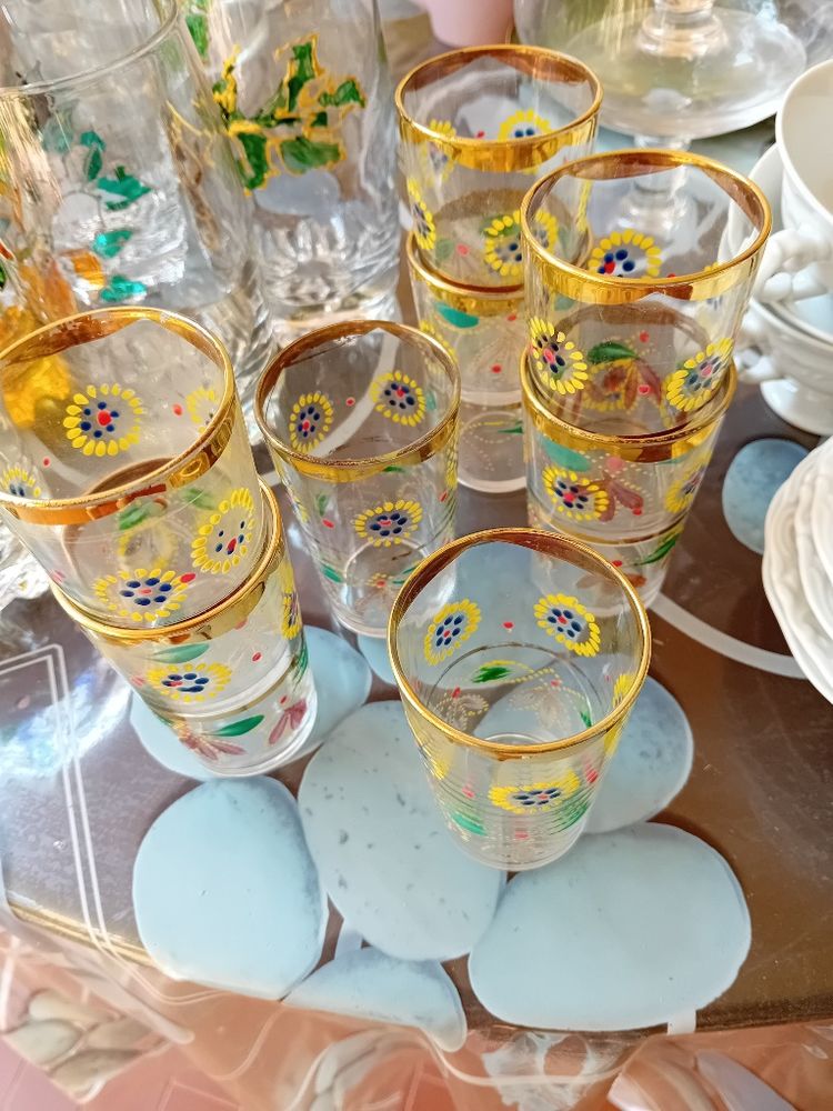 Verres � th� d�cors marocains 5 Le Pradet (83)