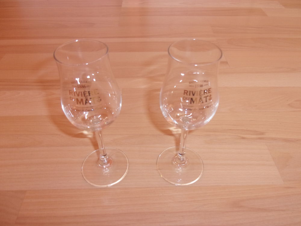 Lot de 2 verres de d�gustation Rivi�re du m�t (Neuf) 5 Ardoix (07)