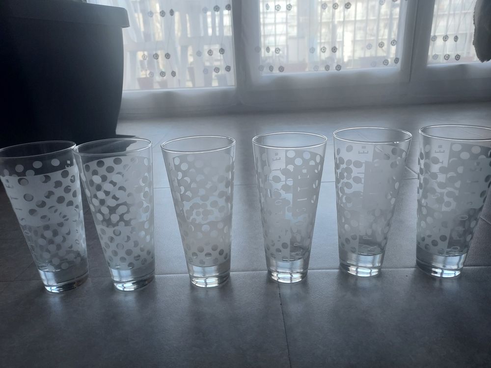 6 verres fantaisie grand format 6� 6 Le Havre (76)