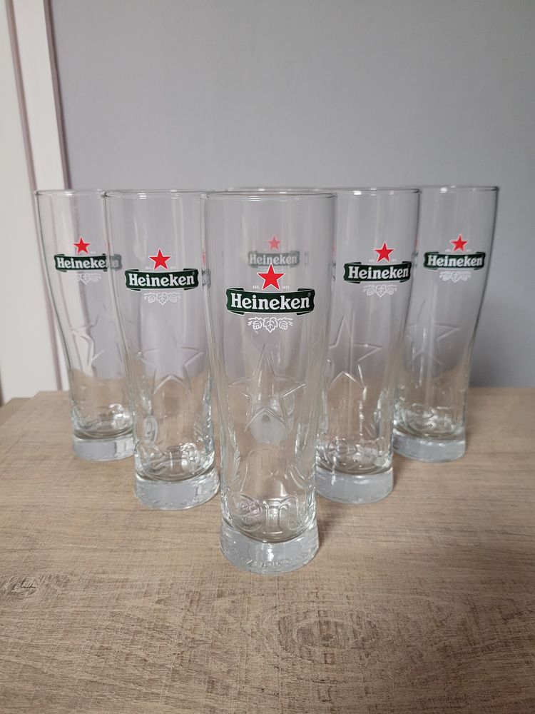 Lot de 6 verres Heineken 25cl 15 Andr�sy (78)