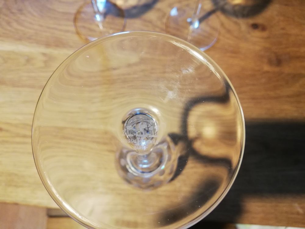 Verres � vin hermes et fl�te 100 G�rardmer (88)