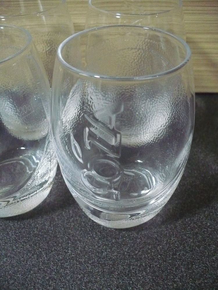 8 Verres LOOZA Jus de fruit, Eau... 5 Wervicq-Sud (59)