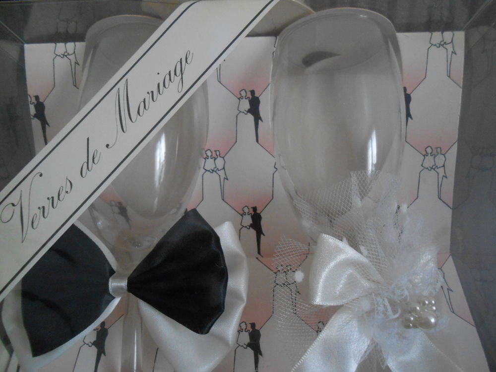 Verres de Mariage ? Vintage 10 Limoges (87)