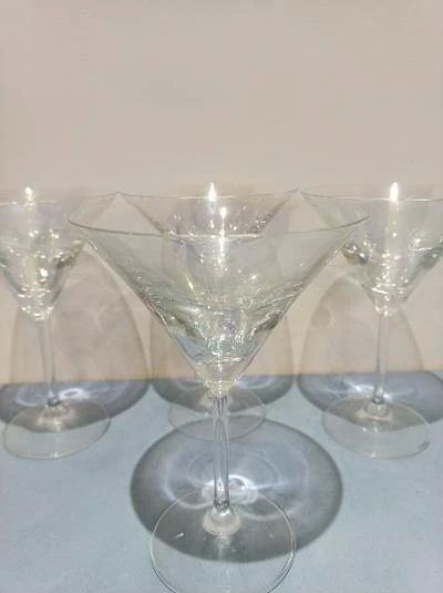 Lot 4 verres martini iris�s 16,5 cm cocktail 15 Surville (27)