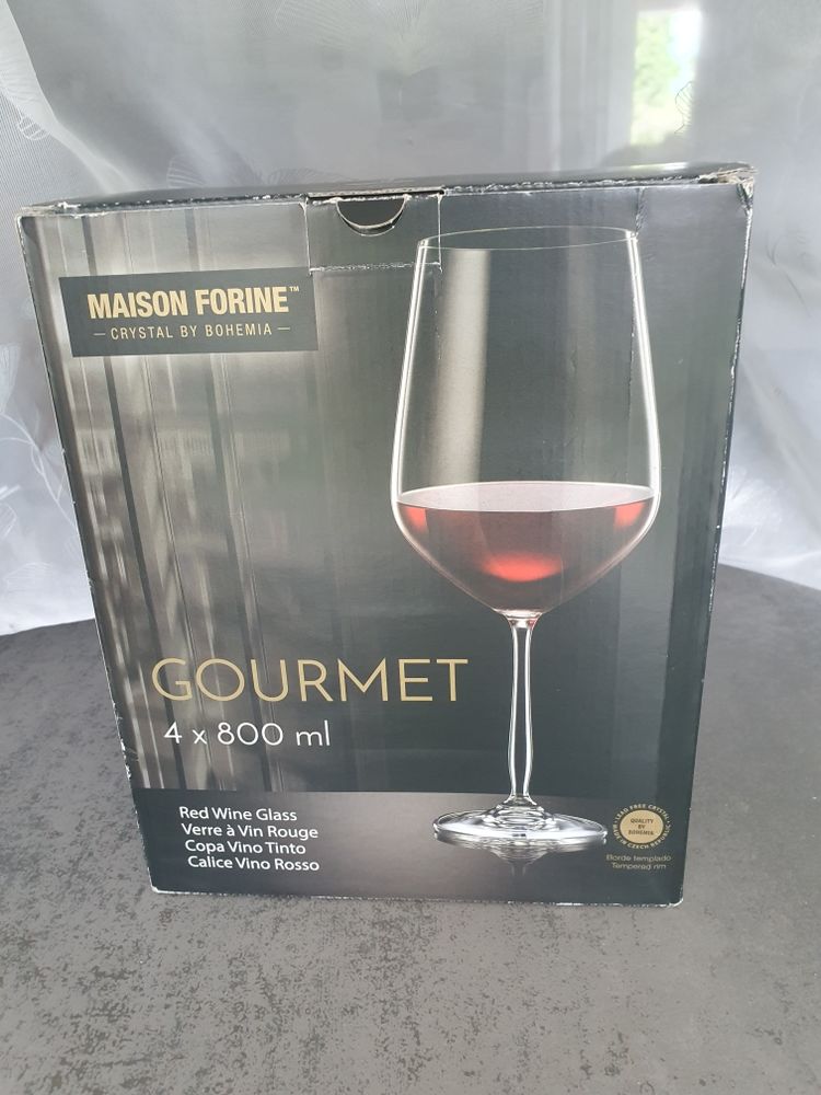 lot 4 verres �  vin 800 ml neufs en cristal 22 Castanet-Tolosan (31)