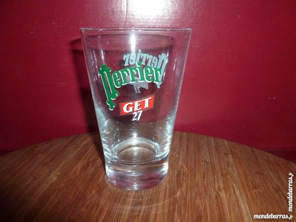 Lot De 6 Verres Perrier Avec Poignée - Neuf En Boîte - Verre à Bière Ou Boisson Fraîche