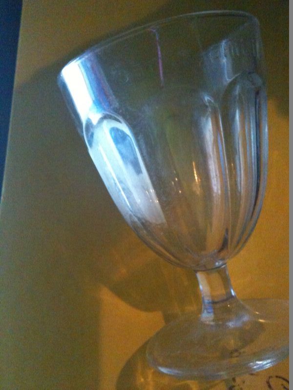 12 verres � pied pub FINA vintage 40 Rouen (76)