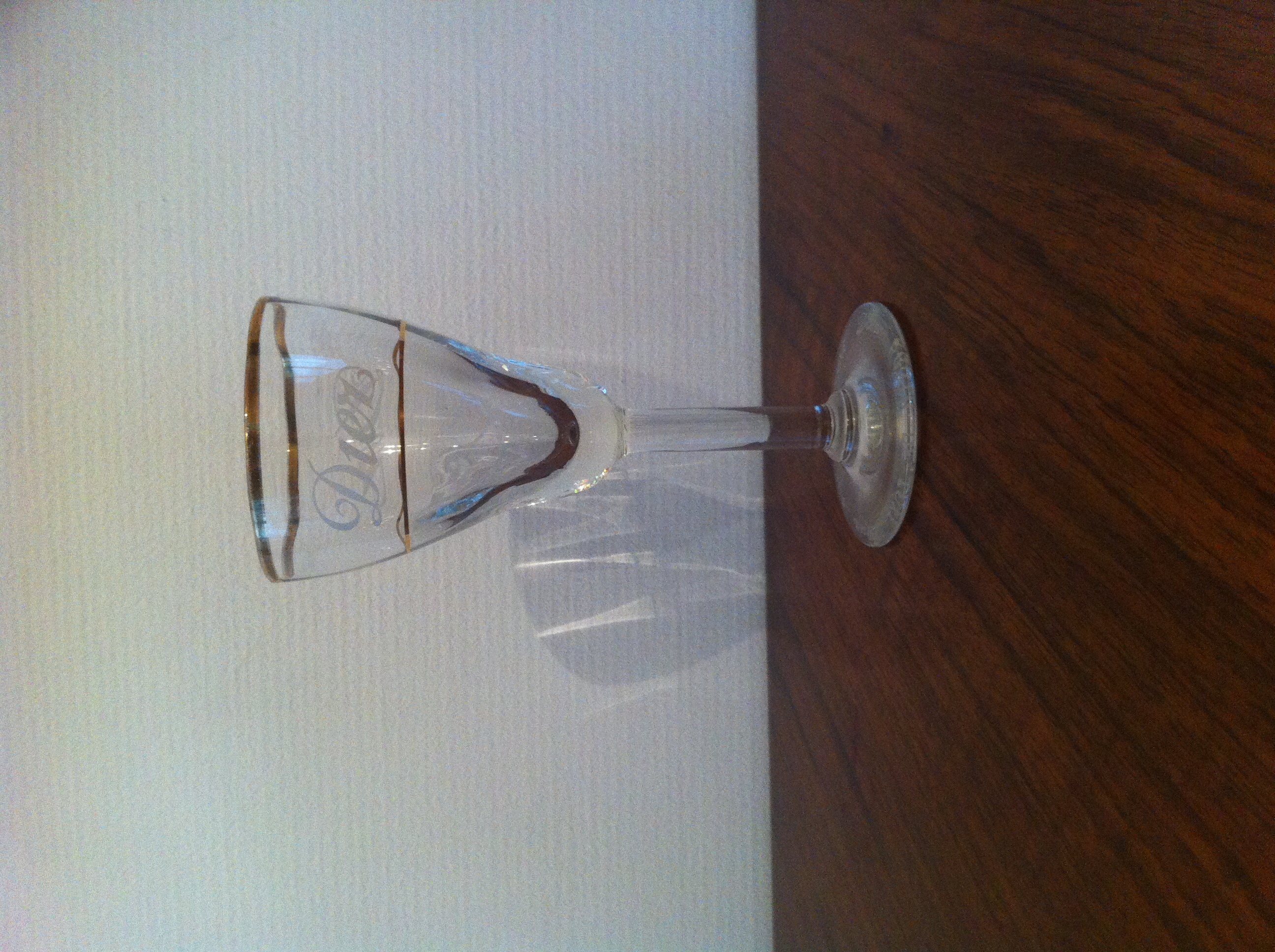 Verres � Porto publicitaire ann�es 1950 60 Paris 17 (75)