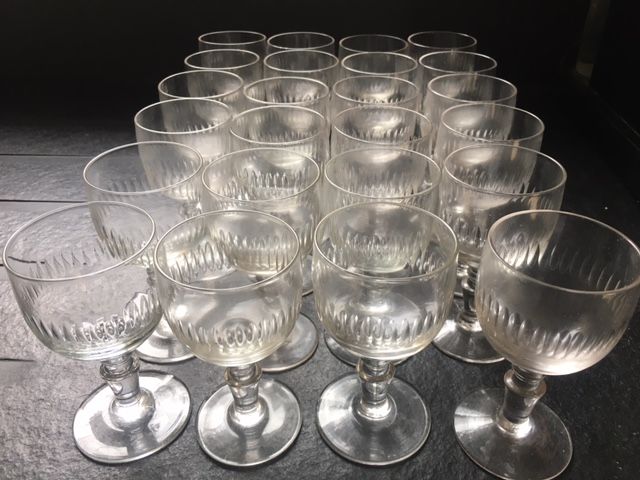 24 Verres � Porto souffl�s vintage 150 Nice (06)