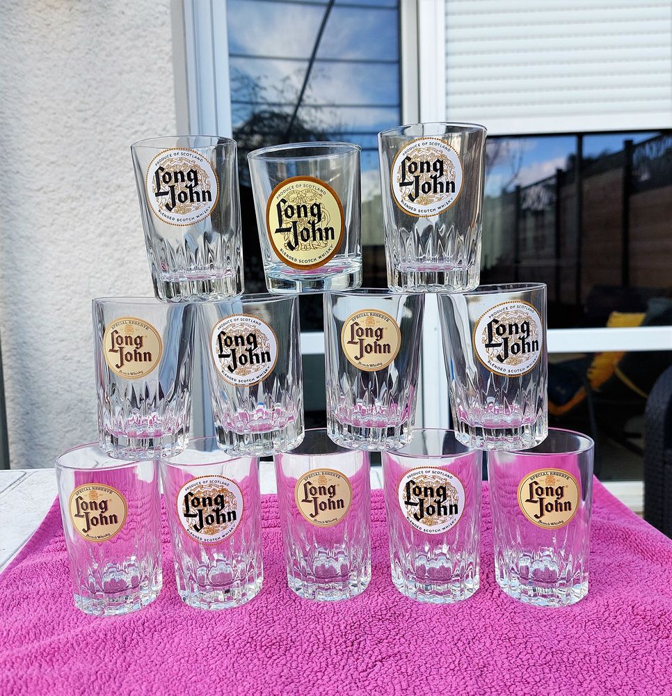 12 verres � Scotch-Whisky peu servis 6 Angers (49)