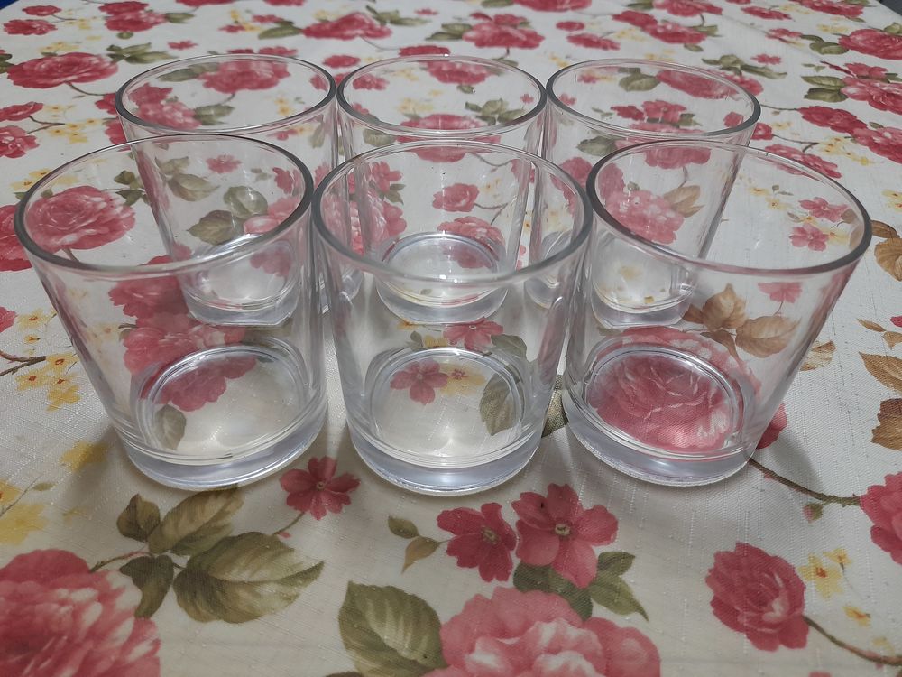 Set de 6 verres transparents 20 Pointe-�-Pitre (97)