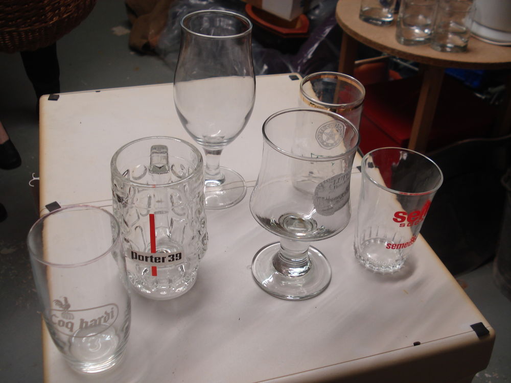 6 verres VINTAGE pour collectionneur ou autre 0 M�rignies (59)