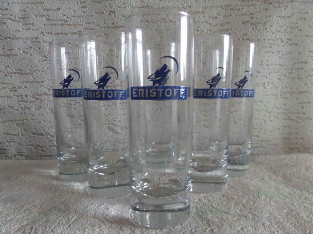 verres  VODKA  ERISTOFF 15 Lyon 8 (69)