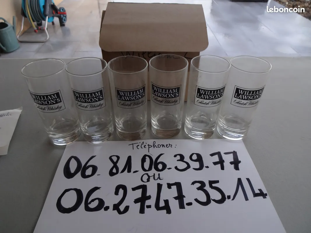 6 VERRES A WHISKY / 0627473514 4 Jarnac (16)