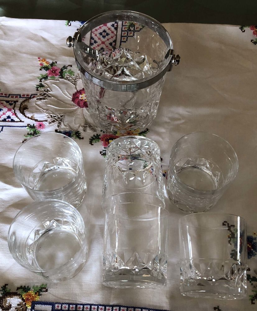 6 verres � whisky cristal d'Arques mod�le Sully&Seau � Glace 58 Bailly (78)