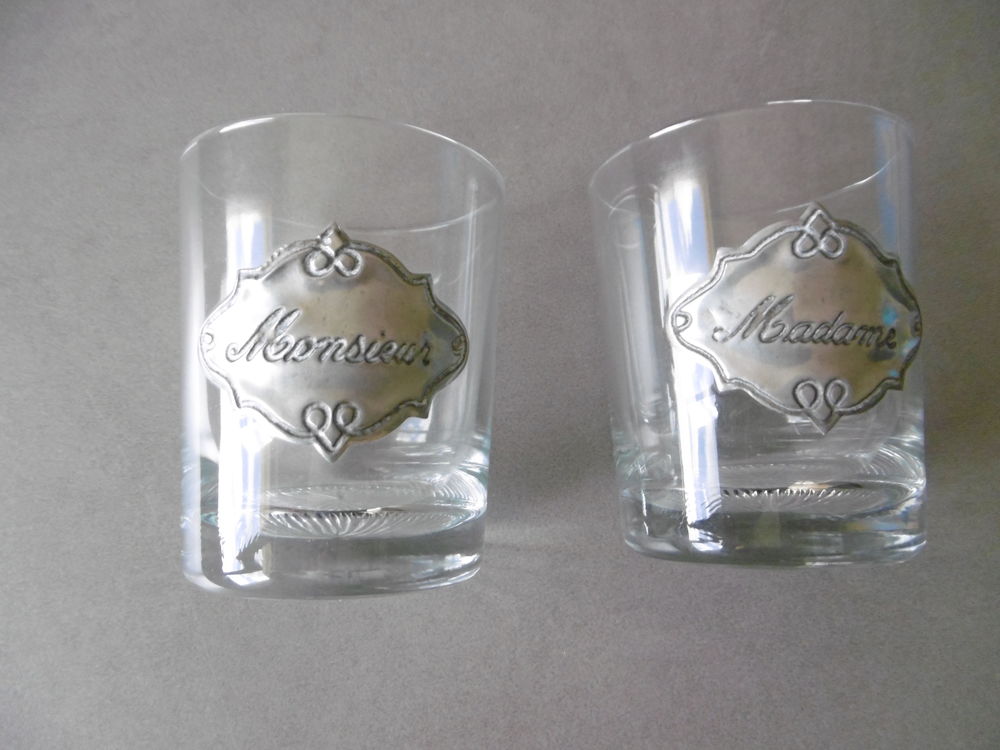 Verres � whisky  Monsieur Madame 8 La B�gude-de-Mazenc (26)