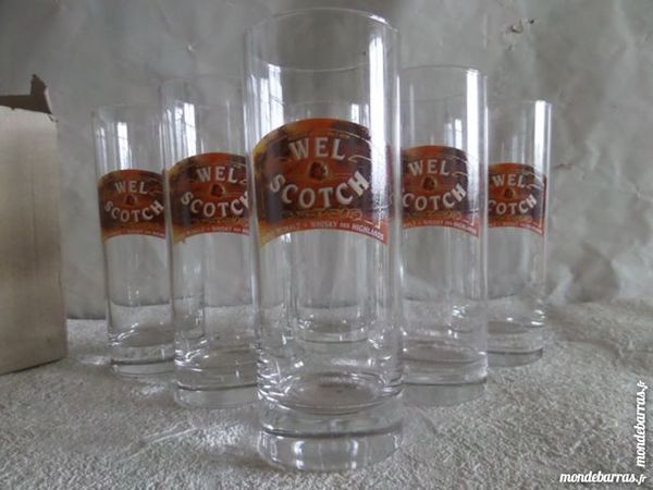 verres de whisky  WEL SCOTCH 15 Lyon 8 (69)