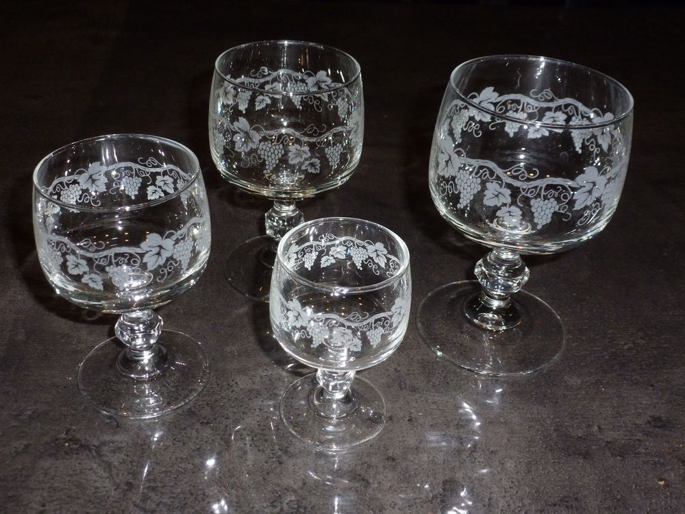 lot de verres 15 Florange (57)