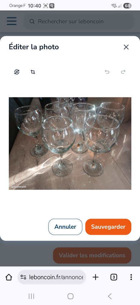 Verres a eau 8 Bertaucourt-Epourdon (02)