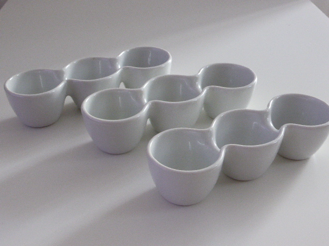 Lot de 3 verrines / ramequins 3 compartiments 5 Rueil-Malmaison (92)