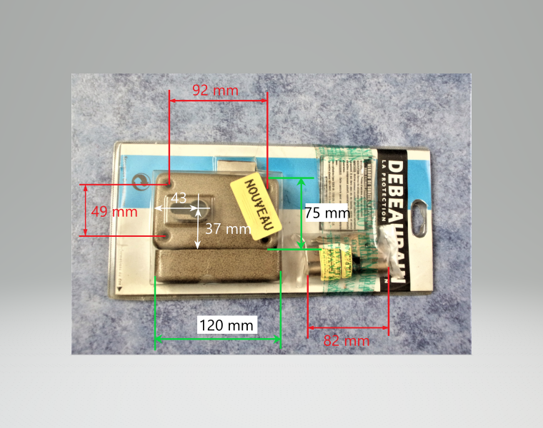 verrou de porte. 18 Champagnole (39)