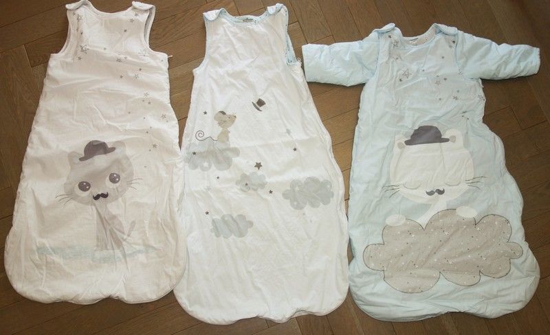 Vertbaudet 3 gigoteuses mixtes 40 Bagneux (92)