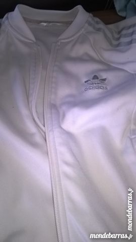 veste en cuir adidas