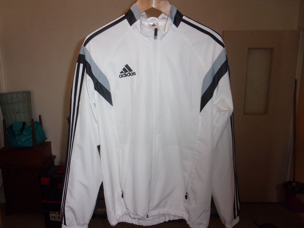 veste blanche adidas