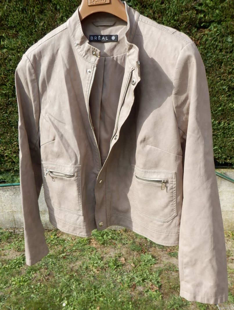 Veste / Blouson couleur taupe T 46 : Tr�s bon �tat 12 �vry (91)