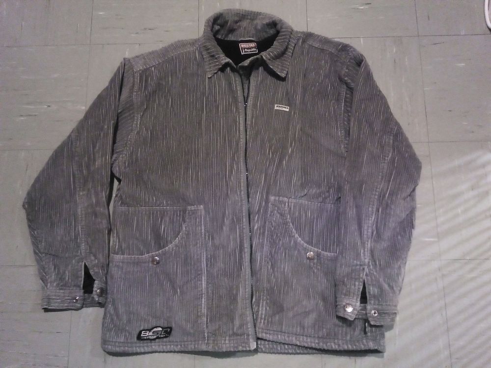 Veste blouson homme jean's velours grise Taille XL 54/56 12 Toul (54)