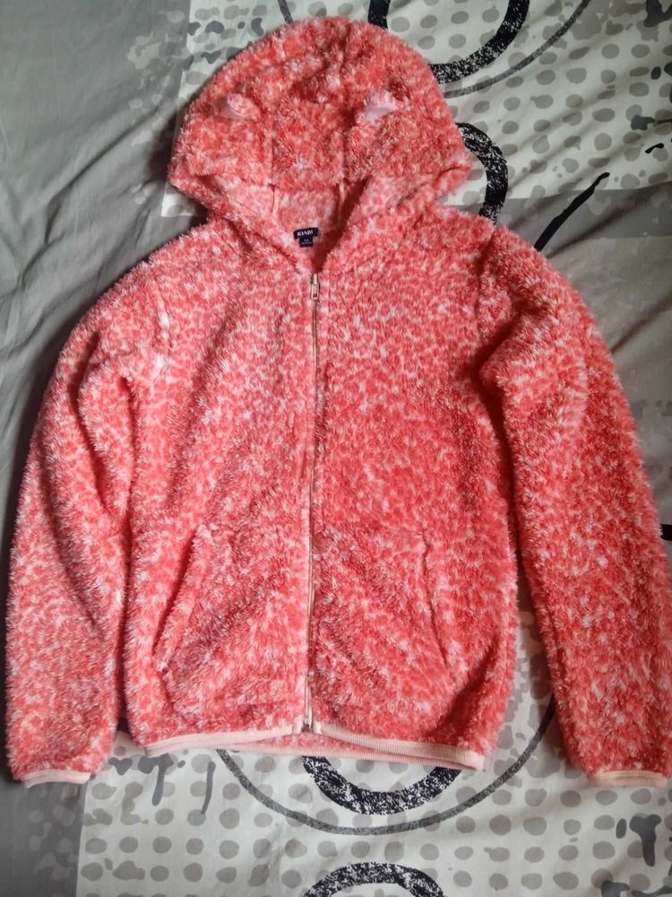 veste a capuche, Orange,12 ans 10 �vreux (27)