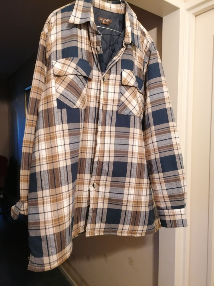 Veste � carreaux matelass�e 20 Jury (57)