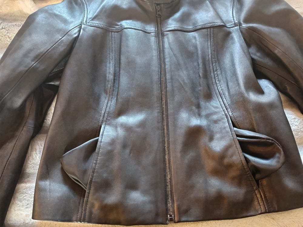 Veste courte de printemps cuir d'agneau Jamie Page 70 Carros (06)