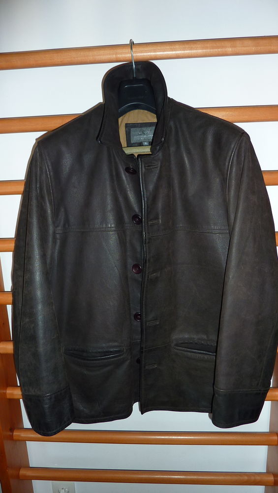 Veste Cuir doubl�e XL 70 Saint-Germain-sur-l'Arbresle (69)