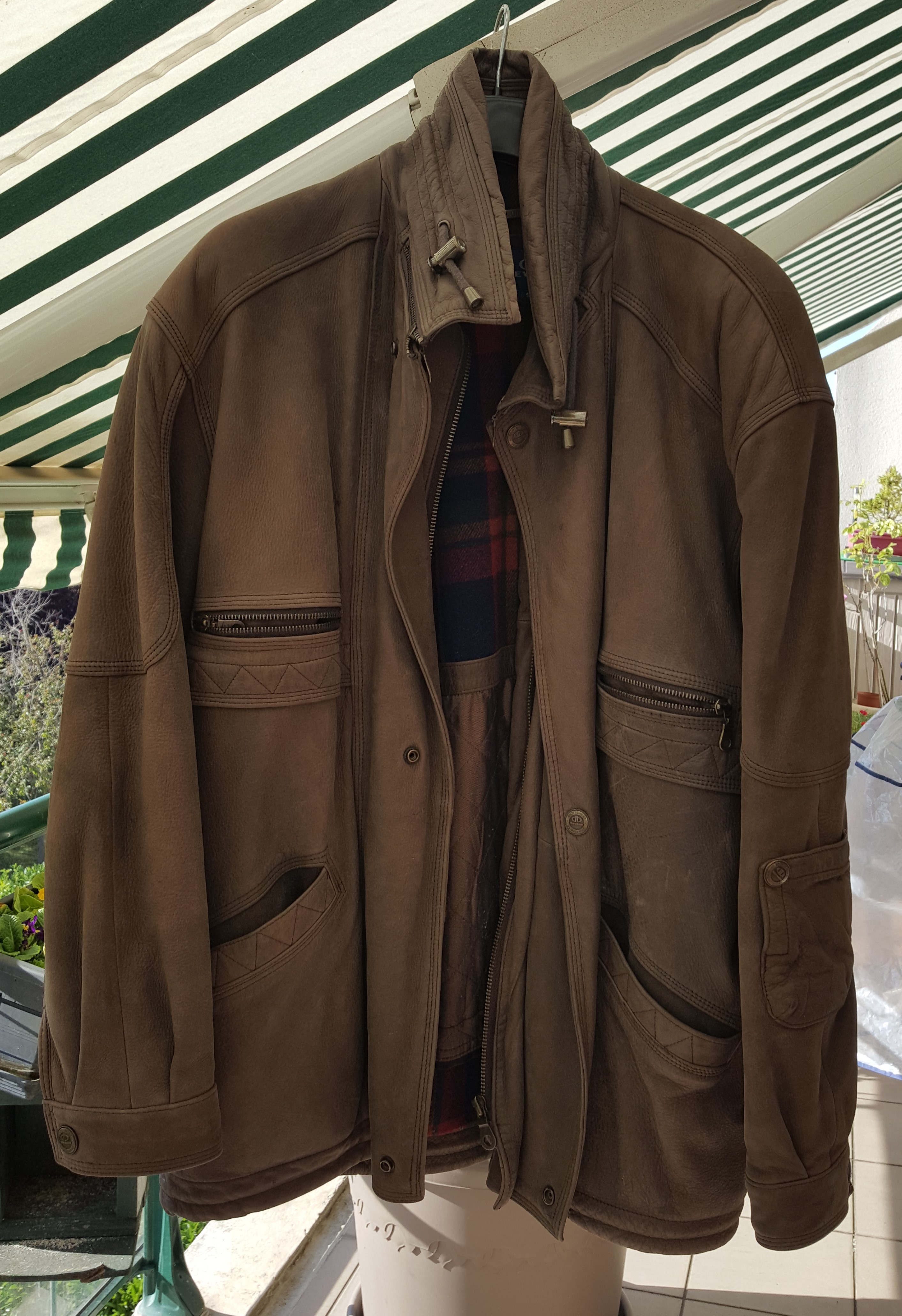 VESTE CUIR DOUBLEE *DEVRED* TAILLE 50 70 Fontaine-l�s-Dijon (21)