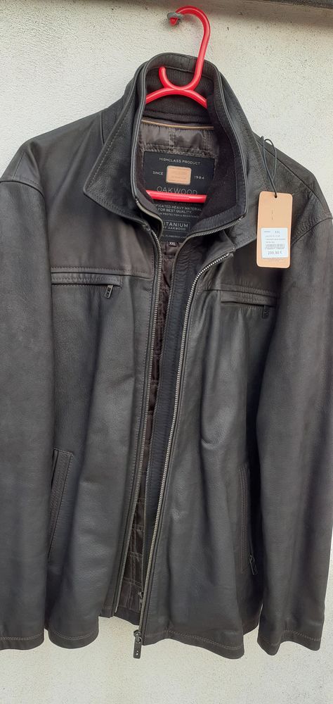 veste cuir homme couleur maron 180 Montsoult (95)