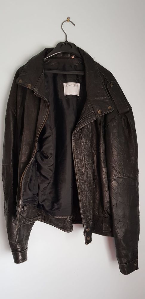 Veste en cuir homme, doublure 100% nylon, taille M 15 Saint-Denis (93)