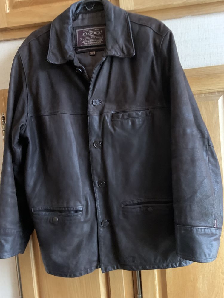 Veste en cuir marque OAKWOOD Large 25 Vernon (27)