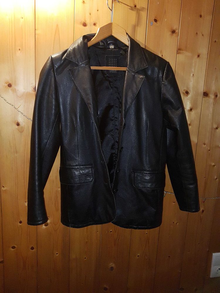 Veste Cuir Noir 20 Narbonne (11)