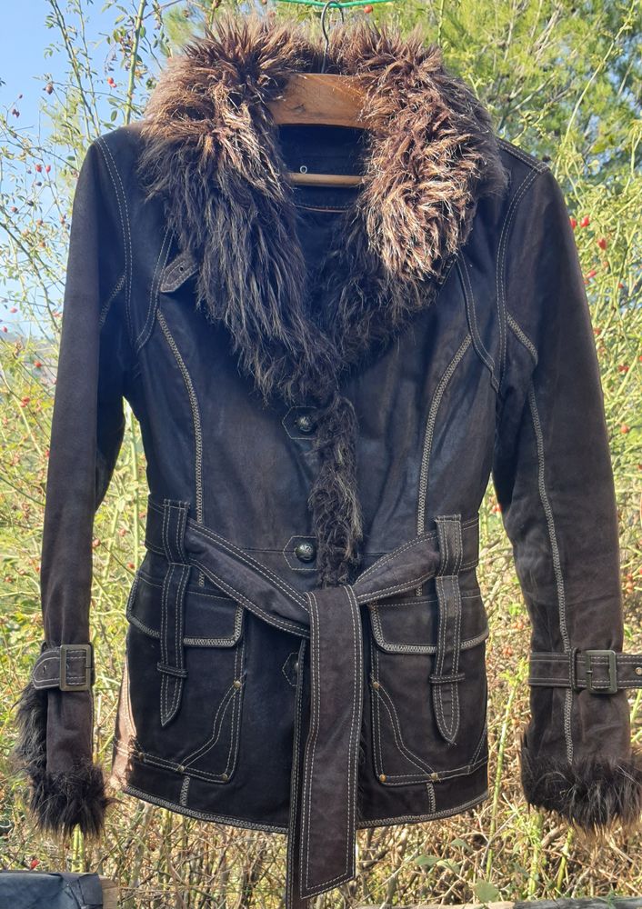 Veste cuir v�ritable 50 Menton (06)